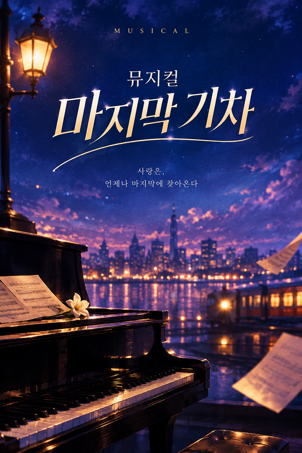 [TEST] 뮤지컬 마지막 기차 공연 포스터