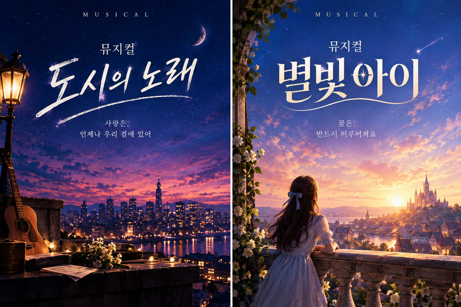 [TEST] 뮤지컬 별빛 이야기 공연 포스터